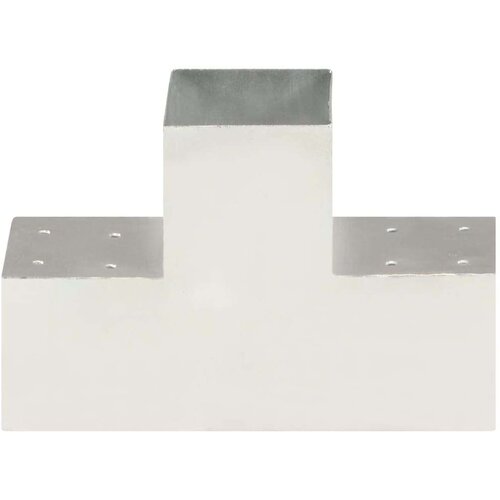 VidaXL spojnici za stupove u t-obliku 4 kom pocinčani metal 101x101 mm Slike