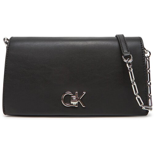 Calvin Klein Torba preko ramena crna / srebro Slike