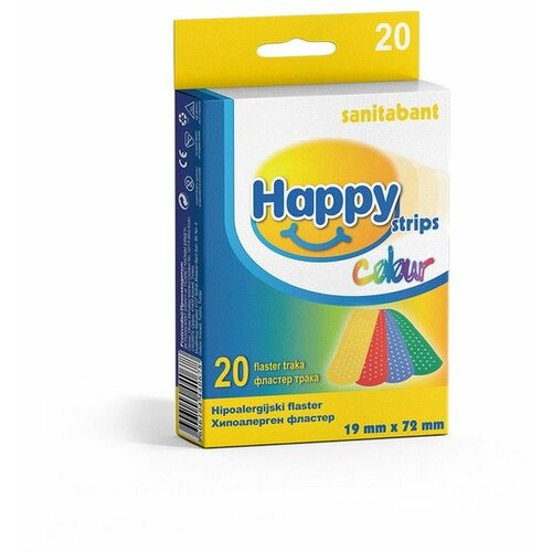 Esensa happy strips flaster colour, 20kom Cene