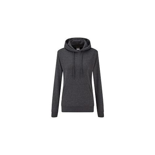 Fruit Of The Loom Anthracite Hooded Sweat Cene