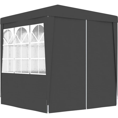 vidaXL Profesionalni šator za zabave 2 x 2 m antracit 90 g/m² Cijene