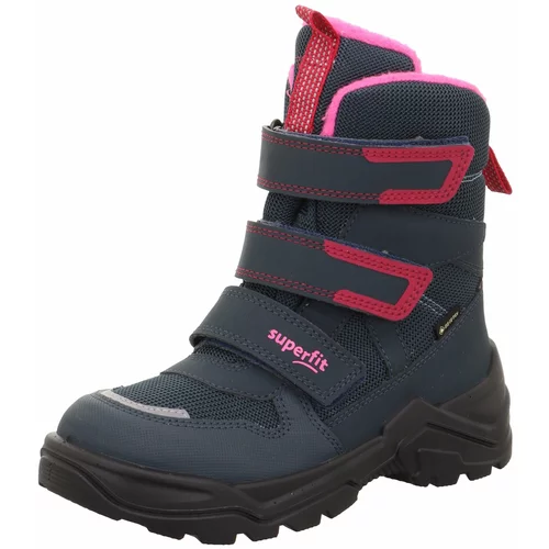 Superfit Škornji za v sneg 'SNOW MAX' marine / roza / burgund