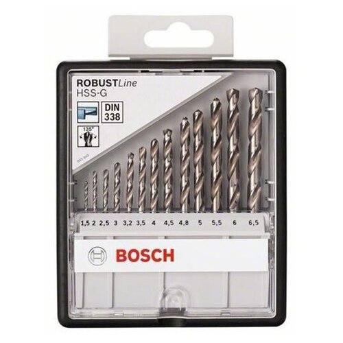 Bosch 13-delni Robust Line set HSS-G burgija za metal 2607010538 Slike