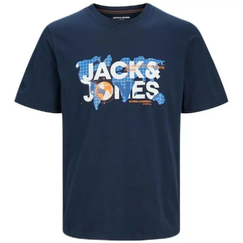 Jack & Jones Majice s kratkimi rokavi - Modra