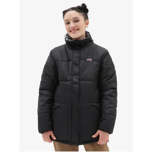 Vans White-Black Women's Patterned Double-sided Quilted Jacket - Women