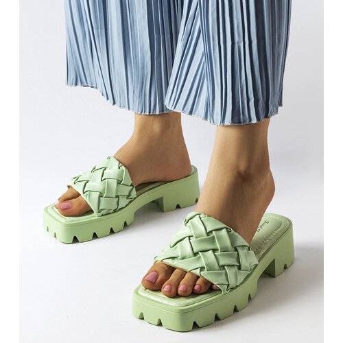 Gemre Green flip-flops on tractor sole Lora Cijene