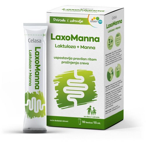 Esensa Laxomanna oralni rastvor u kesicama 10x15ml Slike