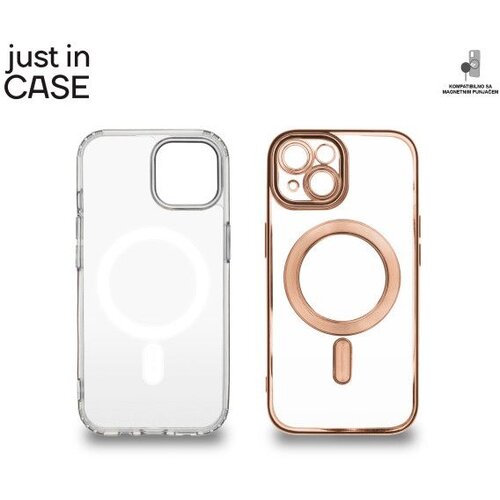 Just In Case 2u1 Extra case MAG MIX paket PINK za iPhone 15 Plus Cene