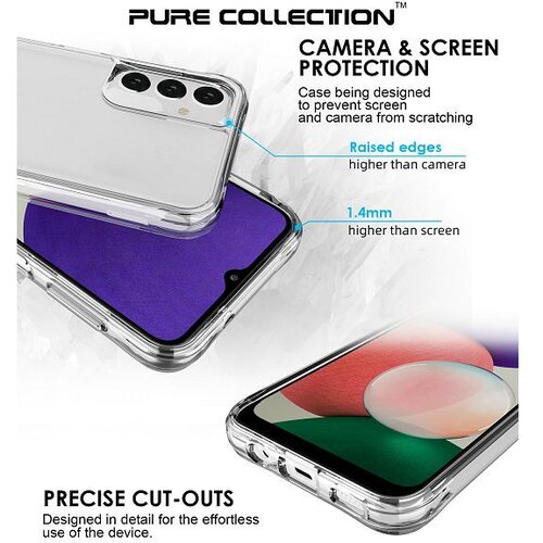 Max Mobile MM TPU SAM GALAXY S24 PLUS/S25 PLUS - DROP-PROOF PURE Clear Slike
