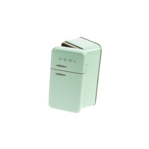Metalna kutija retro l 13x6,7x5 cm zelena Cene