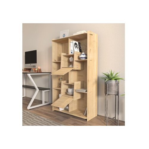 Woody Fashion Pana kućna polica, 83x138x27 cm, bež Cijene