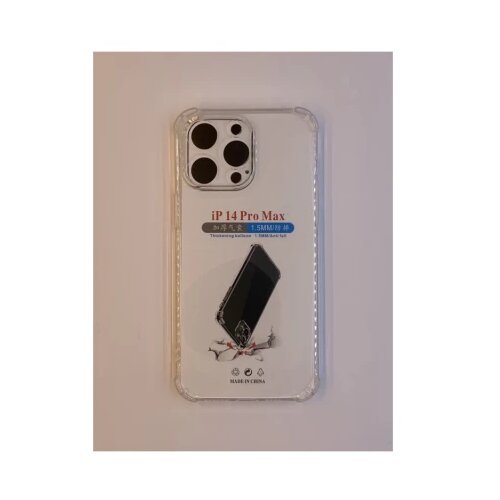TYPHON iPhone 14 Pro Max transparent sa ojačanim ivicama Slike