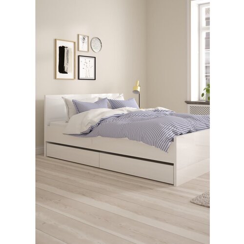 Tvilum Bijele ladice za ispod kreveta u setu 2 kom 90x190/140x190 cm Naia &amp;ndash; Slike