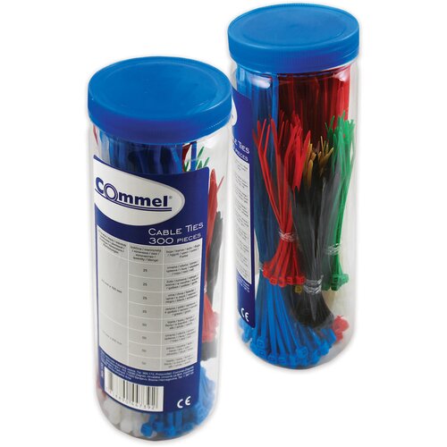  SET PLASTIČNIH VEZICA 365-172 COMMEL Slike