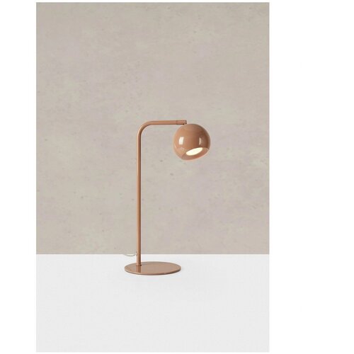 Marksl&amp;ouml;jd Rjava namizna svetilka s kovinskim senčilom (vi&amp;scaron;ina 39,5 cm) Pop &amp;ndash; Slike