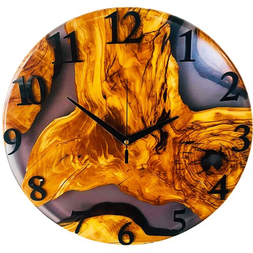  Sat od dijela hrastove bačve s gravurom (35 cm) Slike