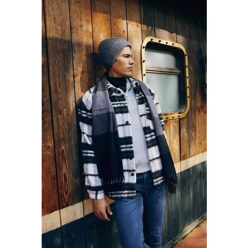 Defacto Oversize Fit Woodcutter Plaid Long Sleeve Shirt Slike