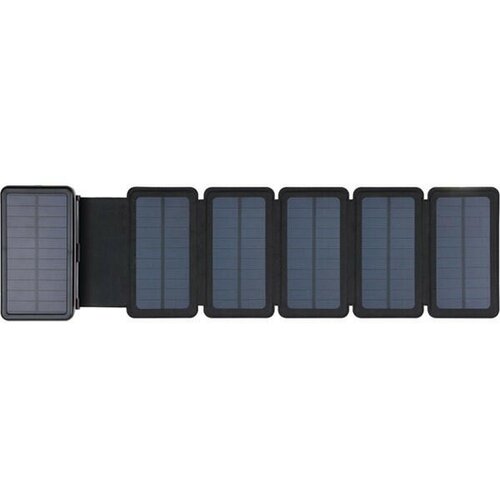Sandberg Banka baterija - solarni Powerbank 20000 sa 6 panela (na solarno napajanje; vanjski; IPX4 otporan na prskanje; LED svjetlo; 2xUSB-A+USB-C) Cene