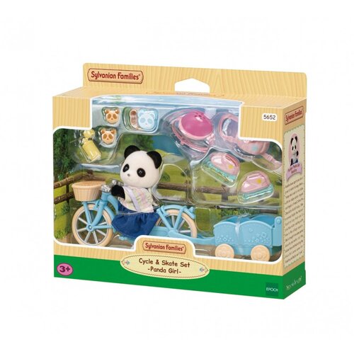 SYLVANIAN FAMILIES Bike & skate set - Panda girl Cene