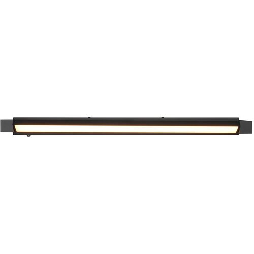  Mat crna LED zidna lampa Fabrizio – Cijene