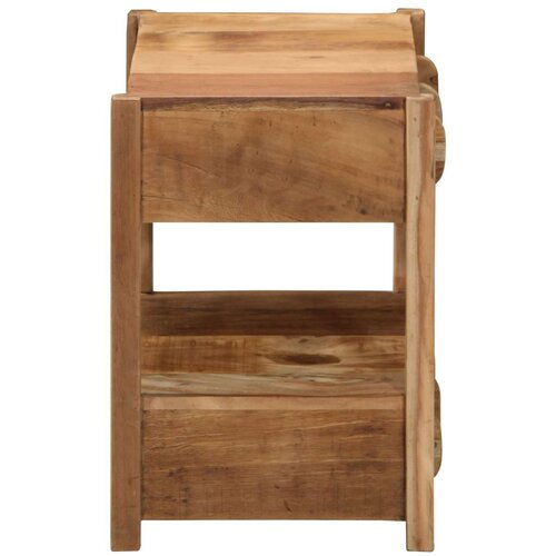  Bočni Stol 43x32x46 cm Solidno Drvo Otkopano Slike