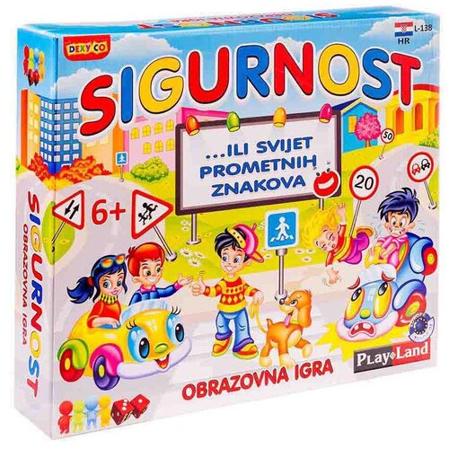DRU&amp;Scaron;TVENA edukativna igra Playland sigurnost L-138 HR Slike