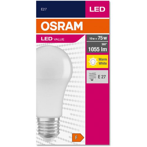 Osram led žarulja value E27 10 w 2700 k a 75 Slike
