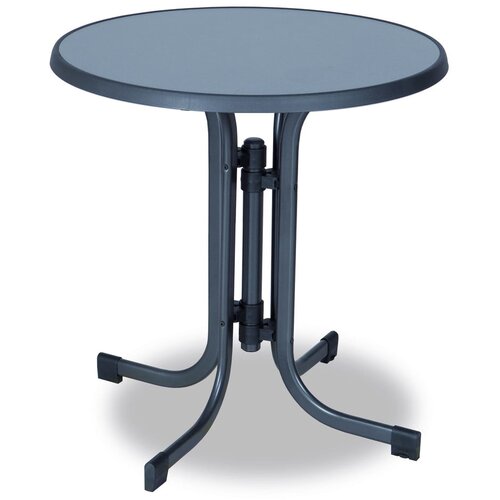 DAJAR Metalni okrugao vrtni stol ø 70 cm Pizarra – Cijene