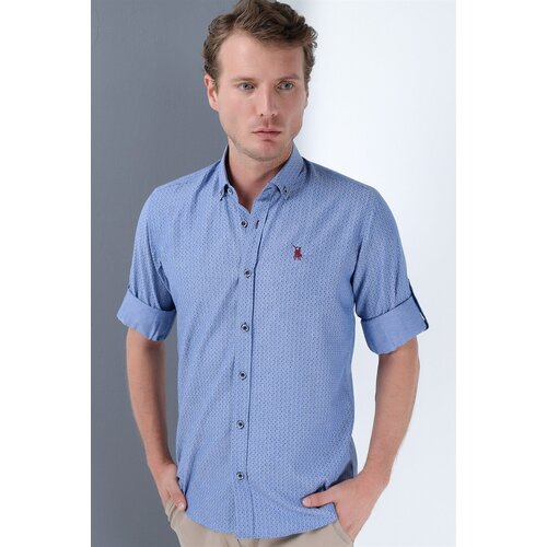 Dewberry G685 MEN'S SHIRT-NAVY BLUE Cene