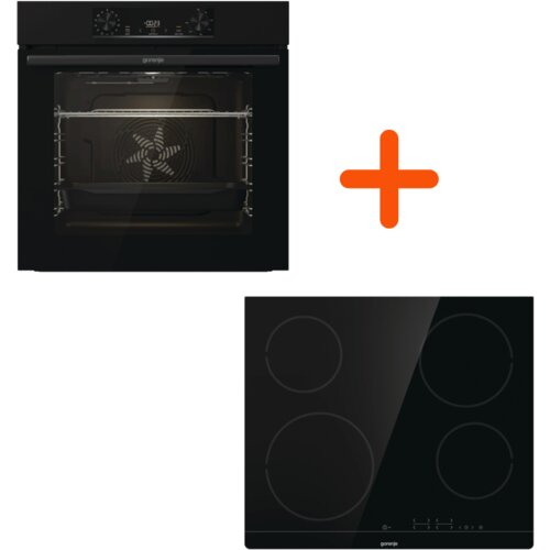 Gorenje Јump Set ugradna rerna BO6735E02BK/ploča ECT641BSC Cene