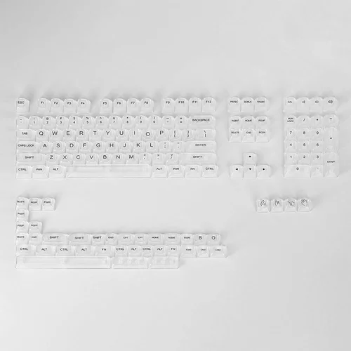 Redragon keyboard keycaps - crystal a135 - 147 kos