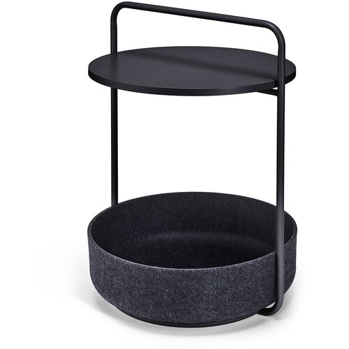 MiaCara Okrugao pomoćni stol ø 50 cm Tavolino Black – Cijene