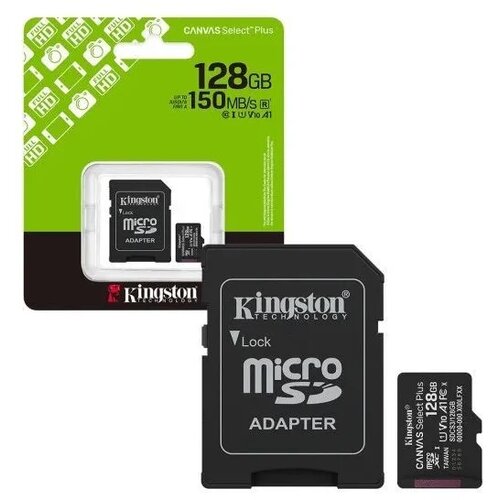 Kingston 128GB microSDXC Cnvas Secret Plus Gen3 150mb s A1 Card + Adapter Cijene
