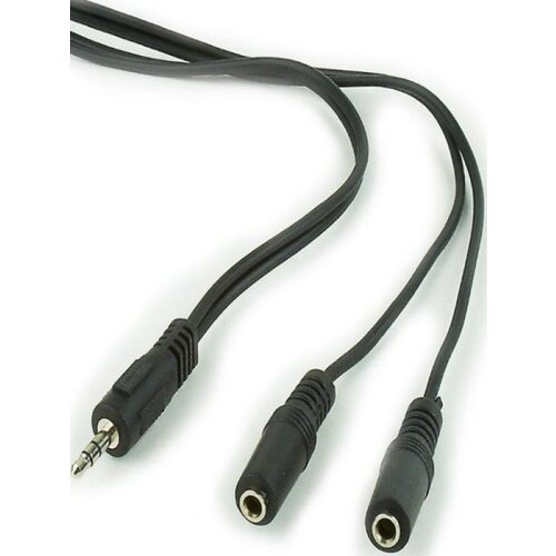 Gembird CCA-415 3.5mm stereo plug to 2 stereo sockets audio kabl 5m Cene