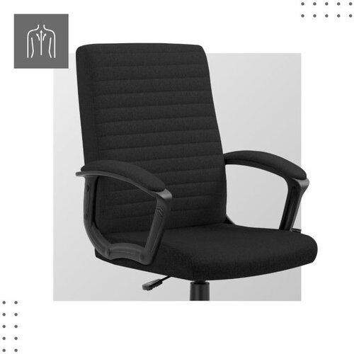  Uredska stolica Boss 2.5 crne boje Slike