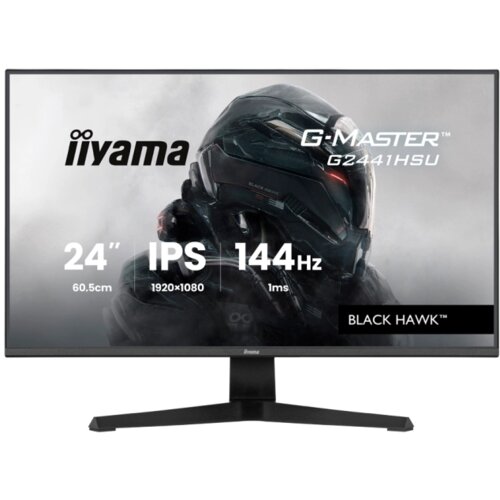 Iiyama 24 inch IPS Gaming G-Master Black Hawk FreeSync 1920x1080 144Hz 300cd/m2 HDMI DisplayPort 1ms MPRT Adaptive Sync Speakers USB 2x 2.0 Black Tuner Cene