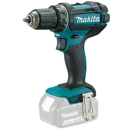 Makita Akumulatorska bušilica/odvijač (18 V, Bez akumulatora, Broj okretaja pri praznom hodu: 0 okr/min - 1.900 okr/min) + BAUHAUS jamstvo 5 godina na uređaje na električni ili motorni pogon Cijene