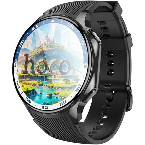 Hoco pametna športna ura Y24 Amoled ekran, MP3, MP4 video (s funkcijo klicanja) - črna Cene