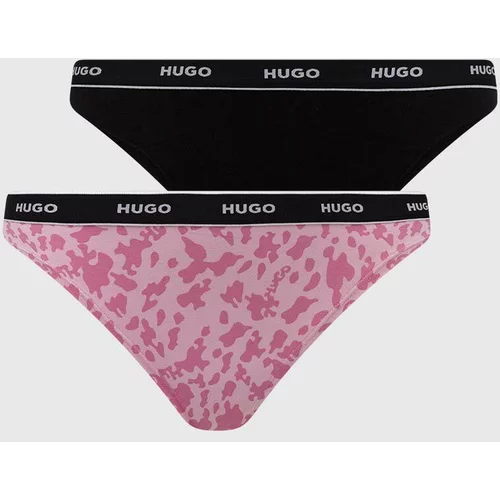Hugo Tangice 3-pack roza barva