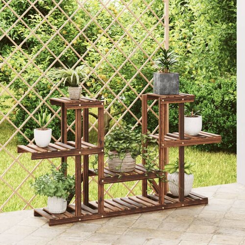 vidaXL Stojalo za rastline 110x25x73 cm trden les jelke Cene