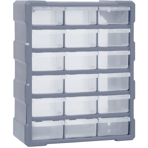 vidaXL Organizator z 18 predali 38x16x47 cm Cene