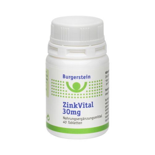 Burgerstein ZinkVital 30 mg - 40 tabl. Cene