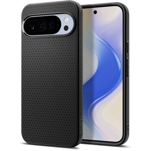 Spigen LIQUID AIR maska za GOOGLE PIXEL 10 PRO XL MATTE BLACK Slike