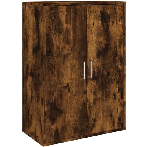 VidaXL Komoda boja dimljenog hrasta 60x31x84 cm konstruirano drvo Slike