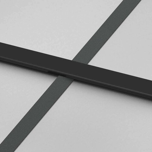 VidaXL Drsna vrata z opremo 90x205 cm ESG steklo in aluminij Slike