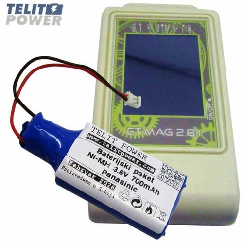 Telit Power NiMH baterija 3.6V 700mAh za ET‑MAG 2.8.1 elektromagnetni terapijski uređaj Cene