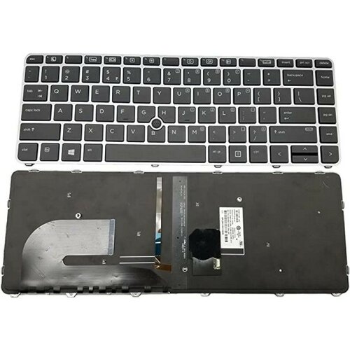 Xrt Europower tastatura za laptop hp elitebook 840 G3 745 G3 sa pozadisnkim osvetljenjem Slike
