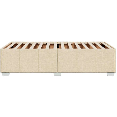 VidaXL okvir za krevet krem 100x200 cm od tkanine Slike