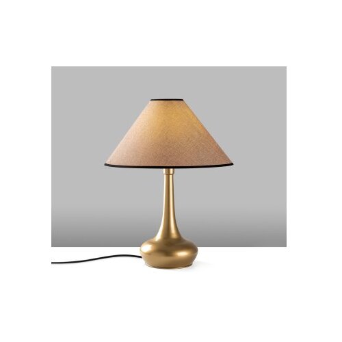 Opviq Stona lampa Luna-15257, 50x50x63 cm, IP20, Zlatno-smeđa boja Slike