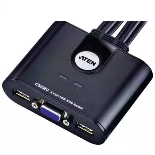 Gembird CS22U-AT aten 2-Port usb kvm switch sa kablovima Slike
